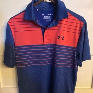 Under armour Dri-fit Golf polo mens medium